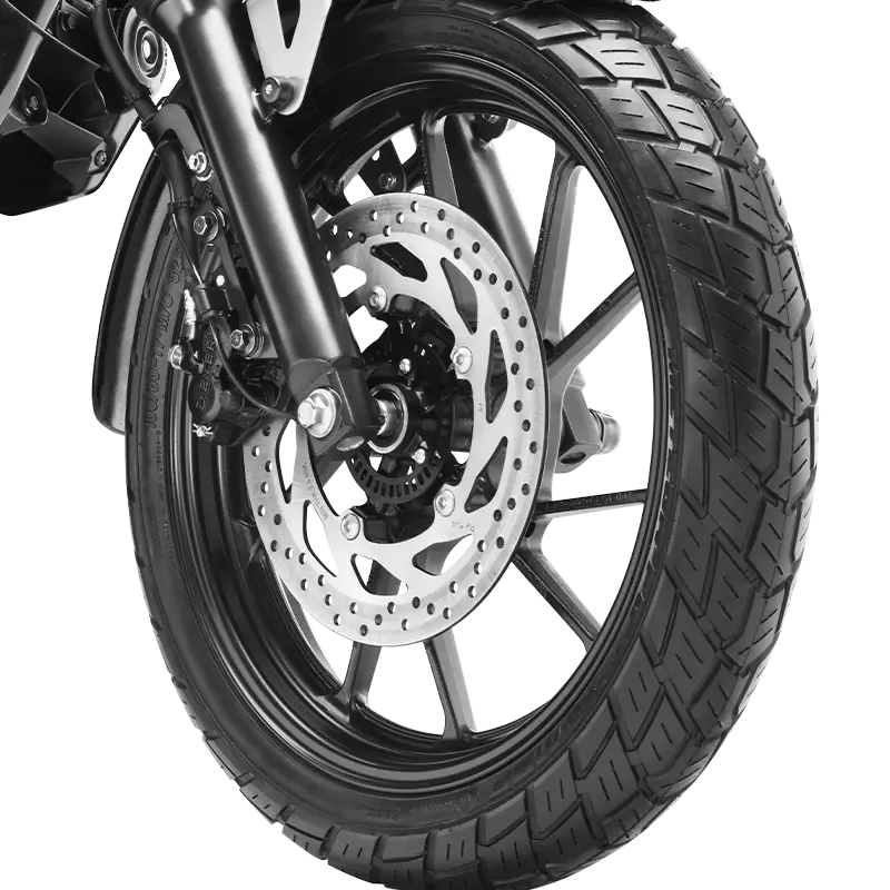 Block-pattern Front Tyre