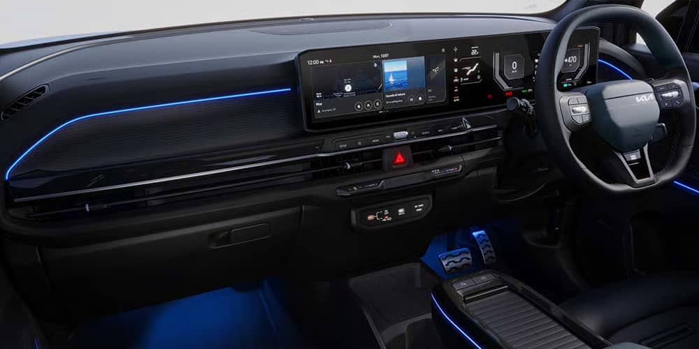 Ambient Mood Lighting with LED footwell Lampss
