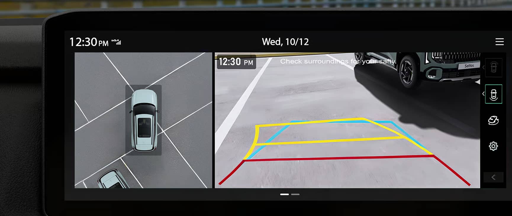360 Degree Camera & Rear view camera with Guidelines