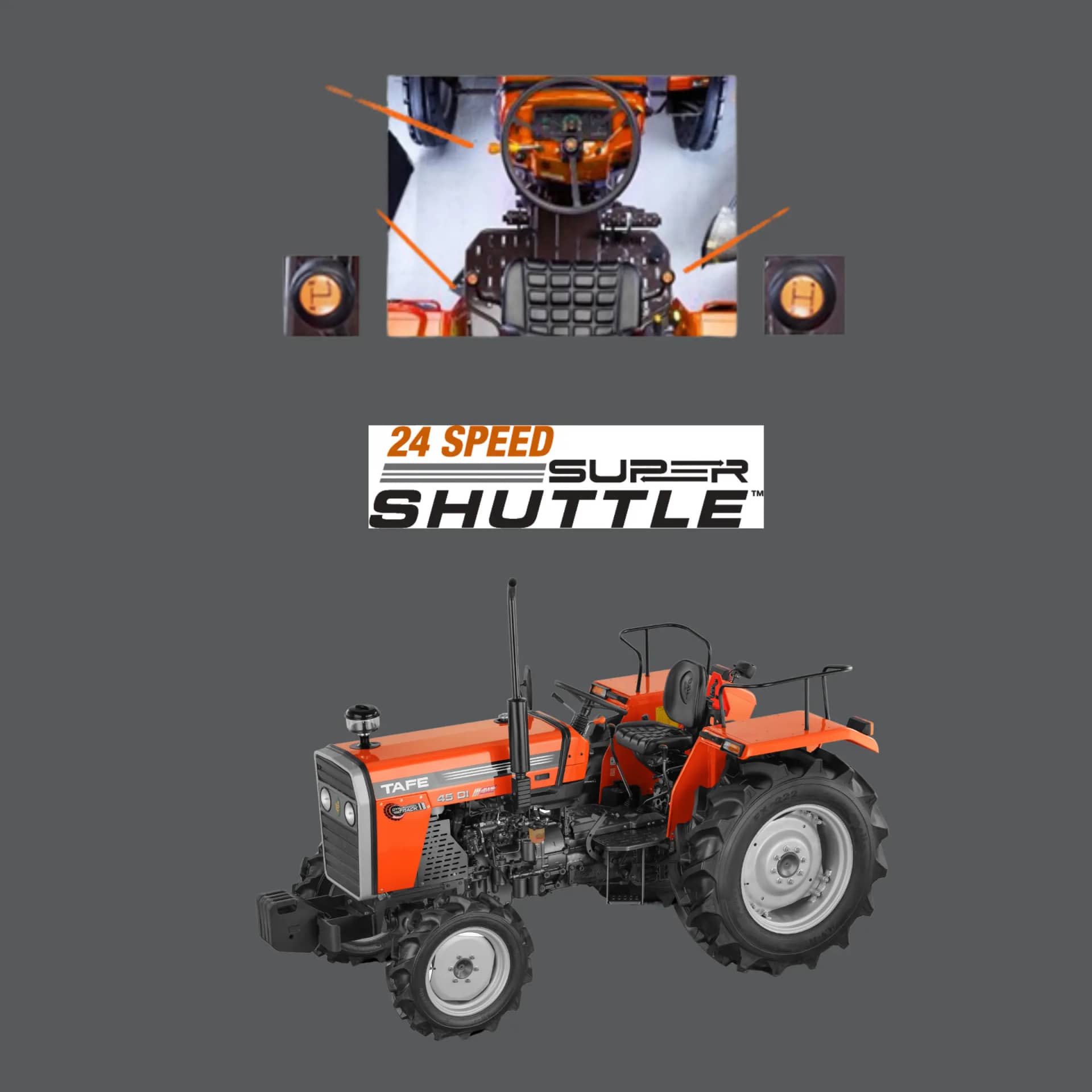 24 Speed Super Shuttle Gearbox
