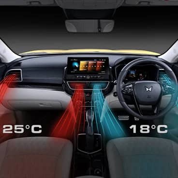 First-in-segment Dual Zone Climate Control