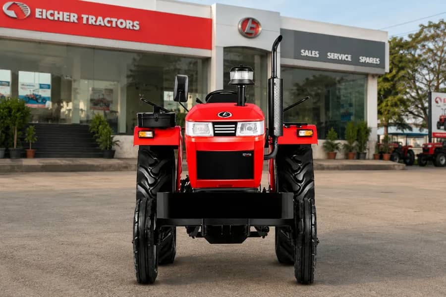 Eicher 380 Prima G3 Front View