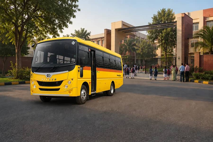 Eicher Starline Next 2075H CNG School Bus Image