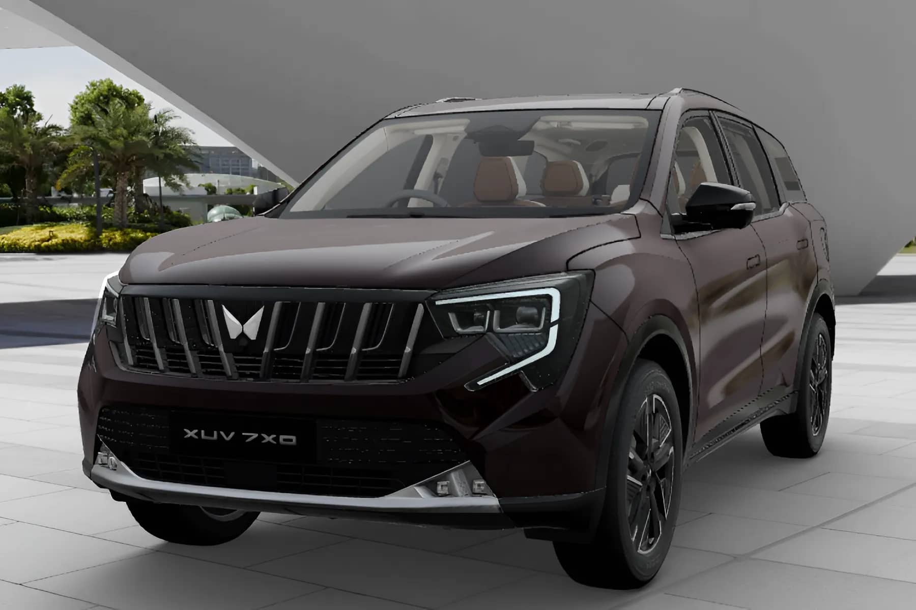 Mahindra XUV 7XO Front View