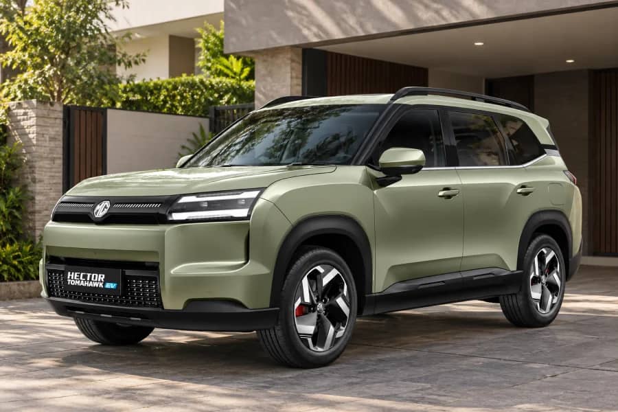 MG Hector Tomahawk EV