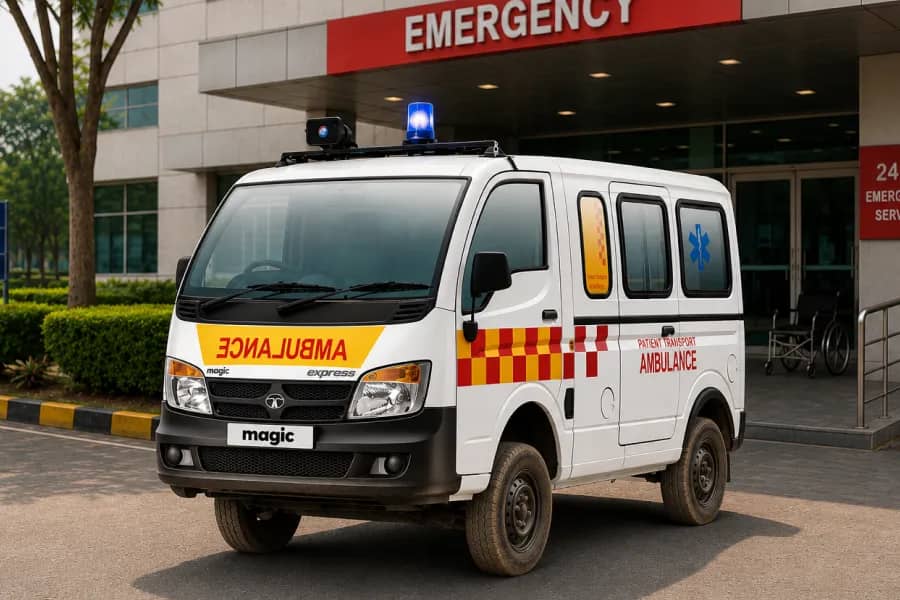 Tata Magic Ambulance Photo