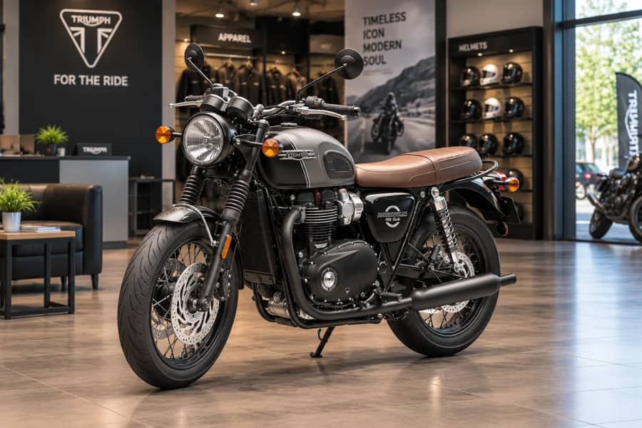 Triumph Bonneville T120 Black