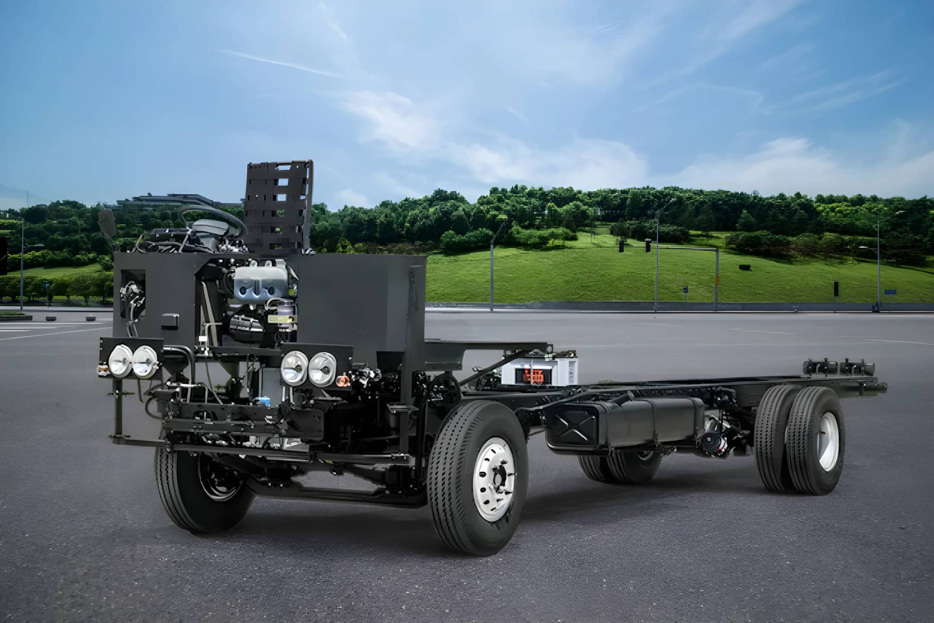 Eicher 2090 L Image (Chassis View)