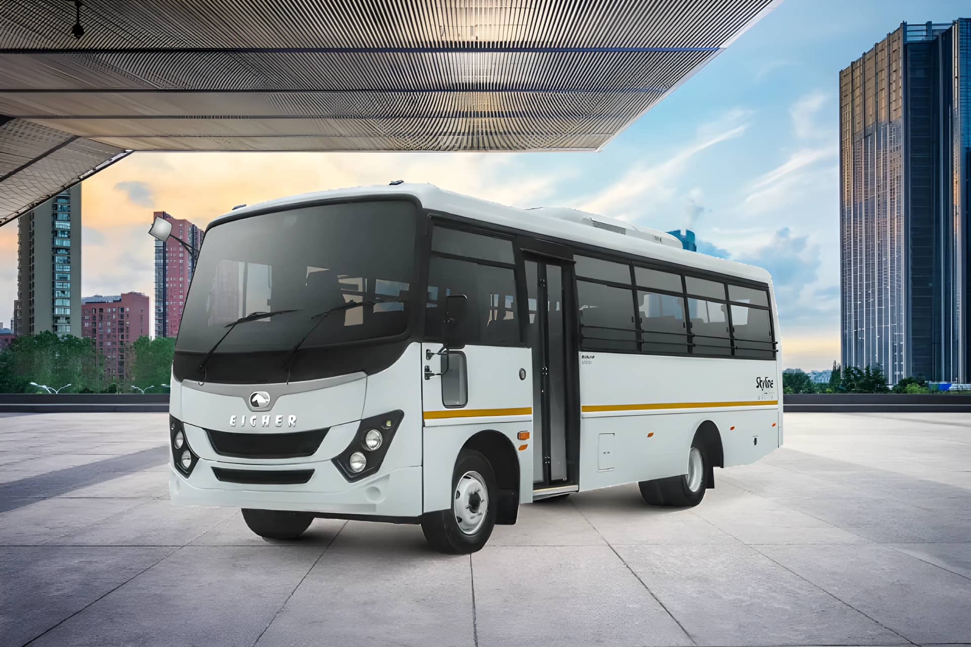 Eicher Skyline Next 2090K Staff Images (Front Right View)