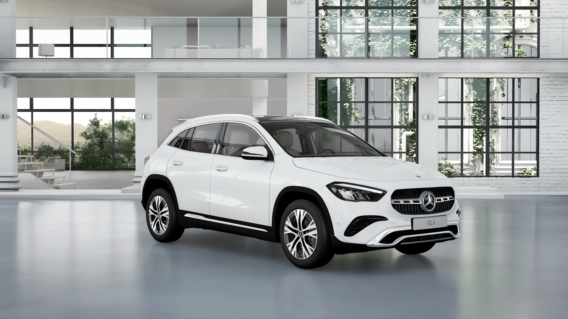 Mercedes Benz GLA Front Right View