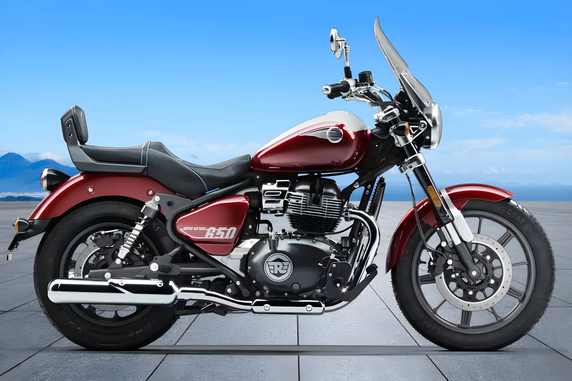 Royal Enfield Super Meteor 650 Images Right Side View