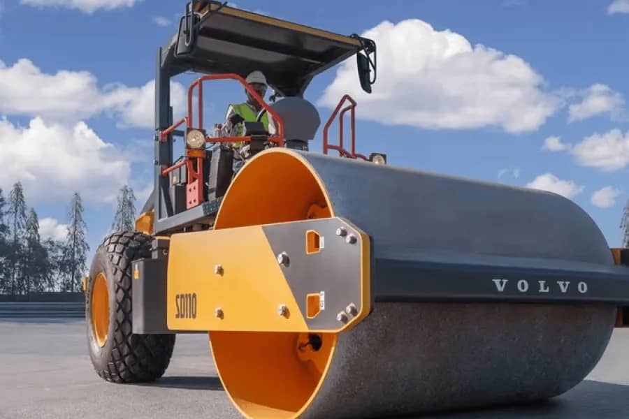 Volvo SD110C Drum Frame View