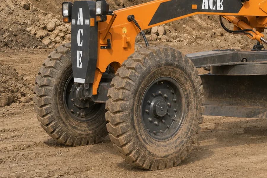 ACE AG176 Front Wheels View
