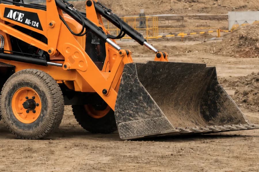 ACE AX 124 Eco-master Loader View