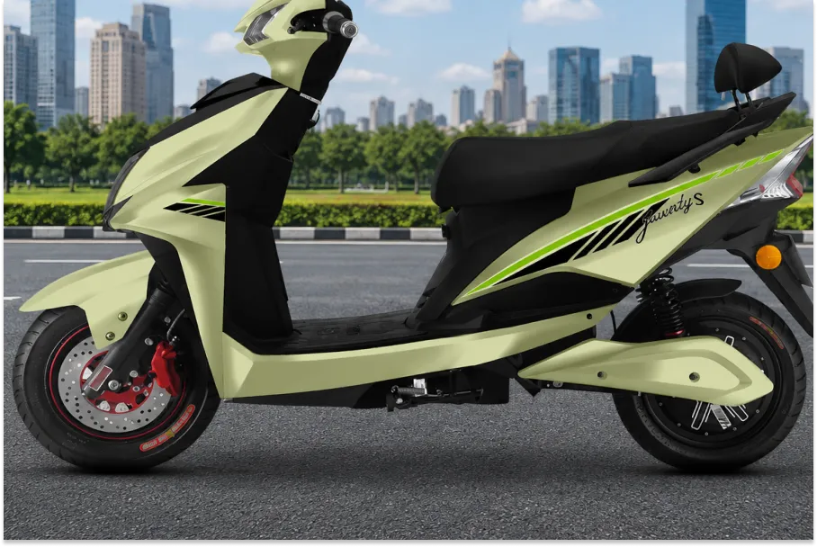 Amo Mobility Jaunty S Rear Tyre View