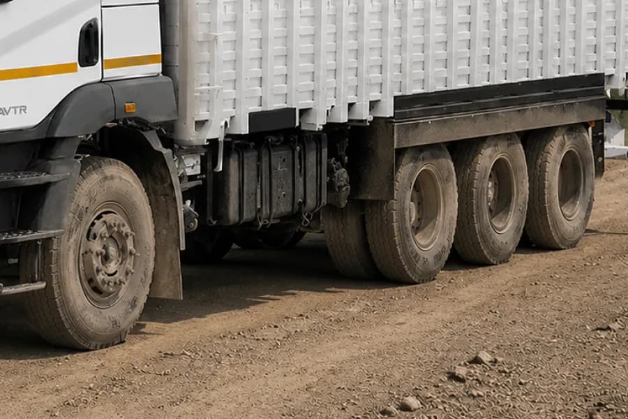 Ashok Leyland 3520H TS 8x2 Tyres View
