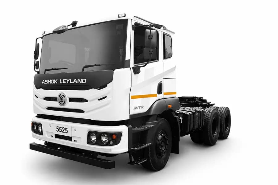 Ashok Leyland 5525 6x4 White color