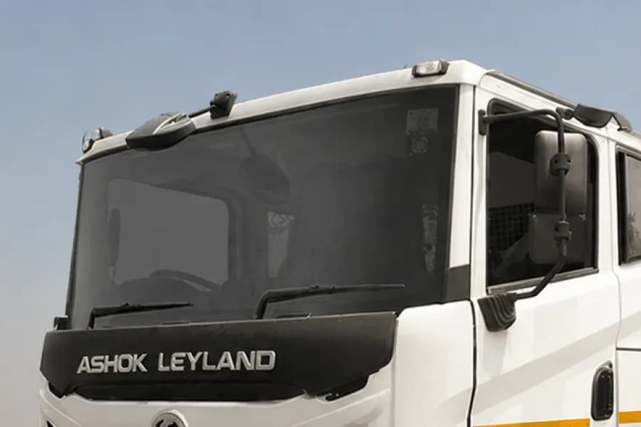 Ashok Leyland 5525 6x4 Windshield View