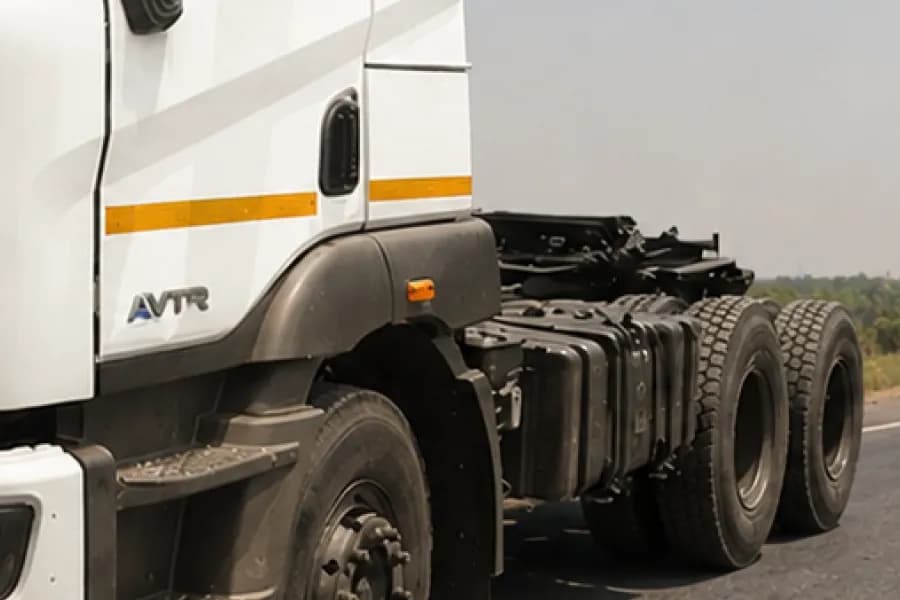 Ashok Leyland 5525 6x4 Fuel Tank View