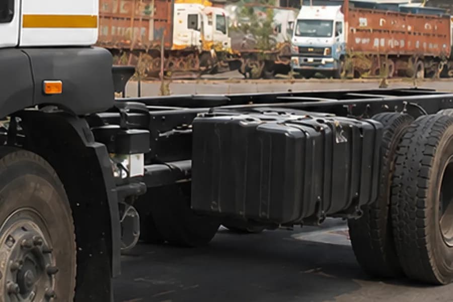 Ashok Leyland AVTR 2820H 6x4 Fuel Tank View