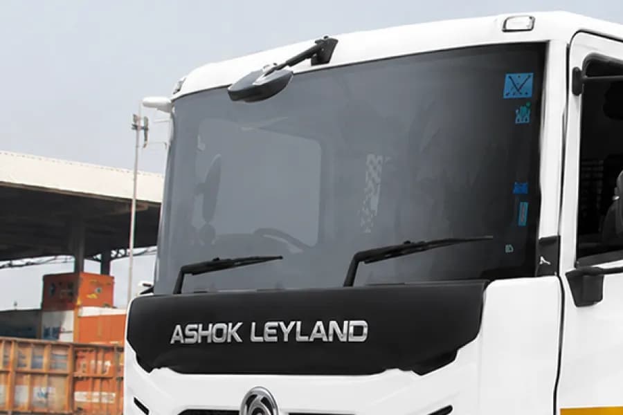 Ashok Leyland AVTR 2820H 6x4 Windshield View