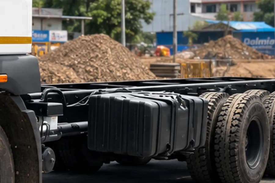 Ashok Leyland AVTR 2825H 6x4 Fuel Tank View