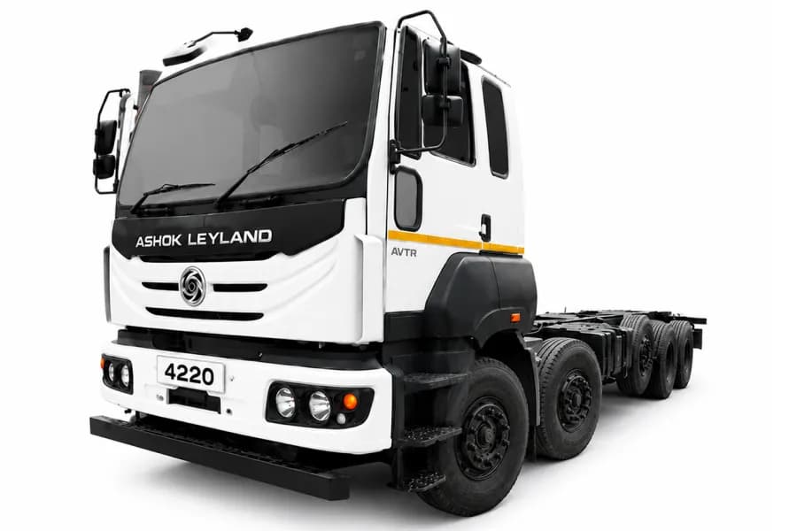 Ashok Leyland AVTR 4220H 10x2 White color