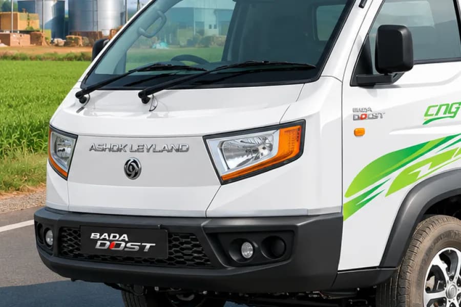 Ashok Leyland Bada Dost CNG Headlight View