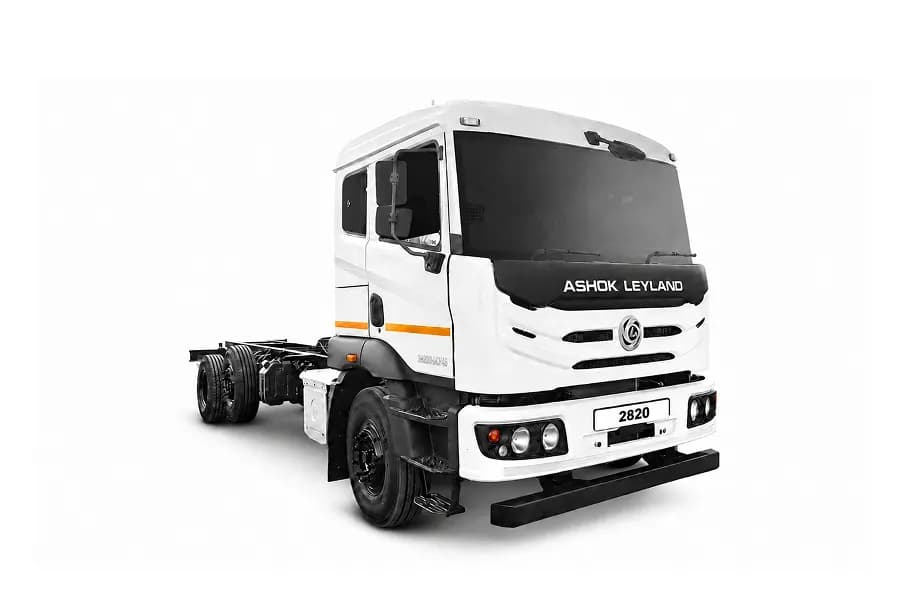Ashok Leyland Cowl 2820H 6x2 White color