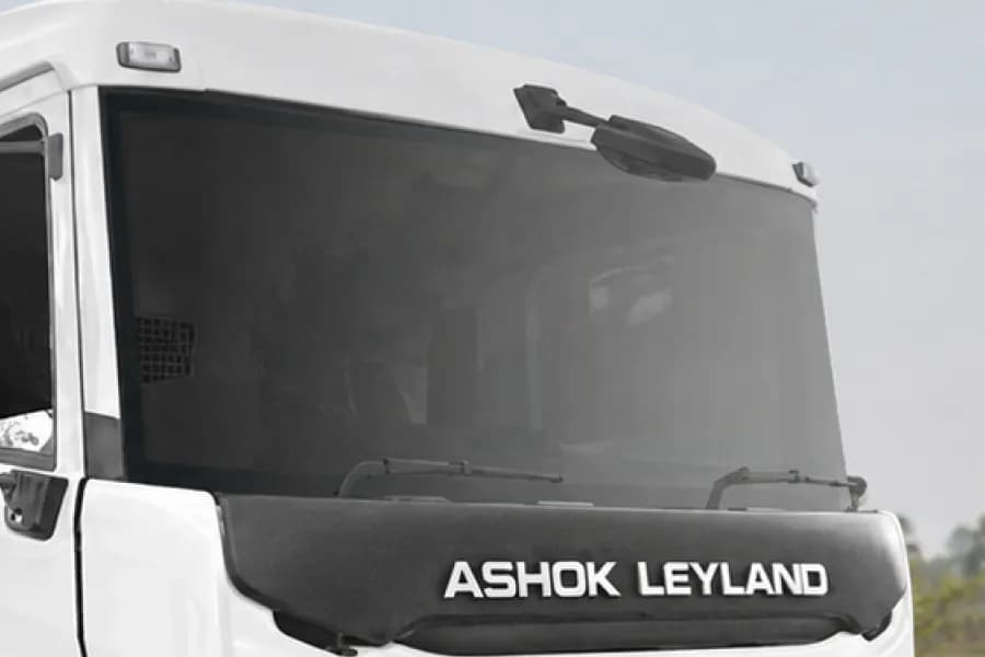 Ashok Leyland Cowl 2820H 6x2 Windshield View