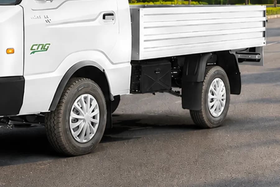 Ashok Leyland Dost CNG Tyres View