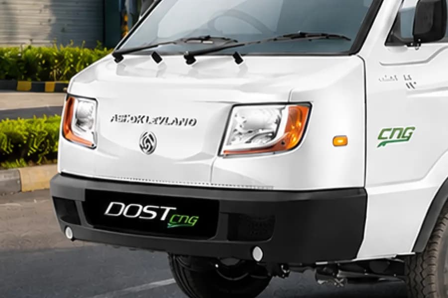 Ashok Leyland Dost CNG Headlight View