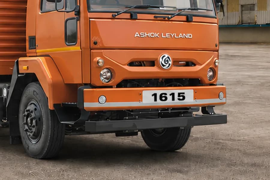 Ashok Leyland Ecomet 1615 Bumper & Headlight View