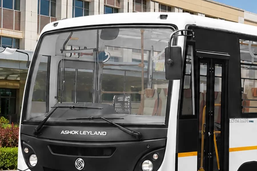 Ashok Leyland Oyster Max Windshield View