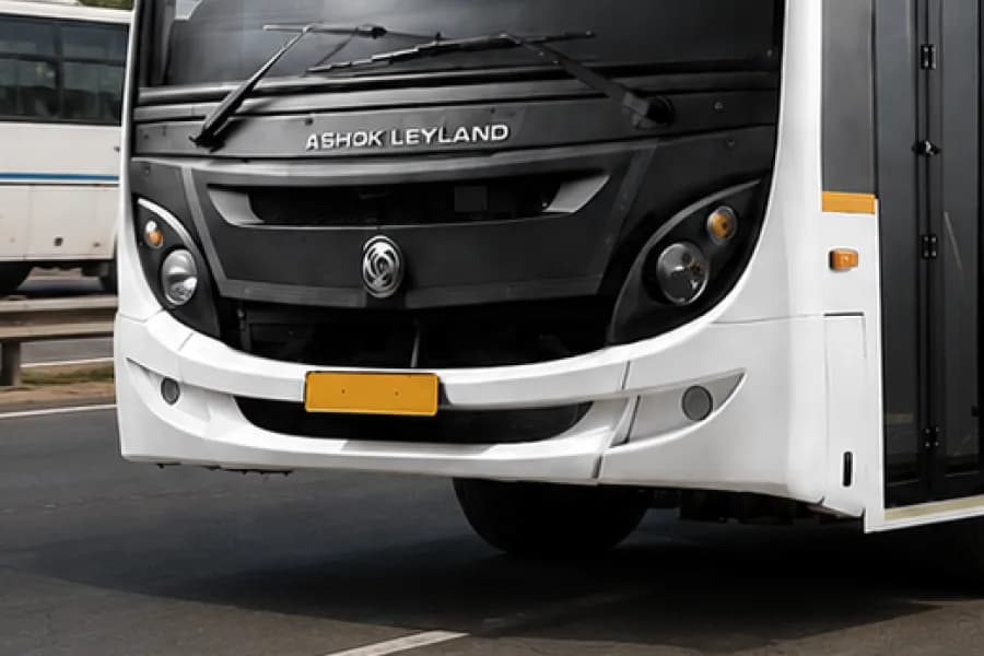 Ashok Leyland Oyster Wide Headlight View