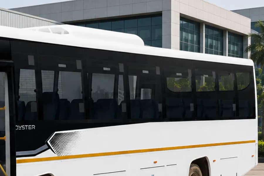 Ashok Leyland Oyster Window View