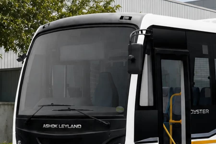 Ashok Leyland Oyster Windshield View