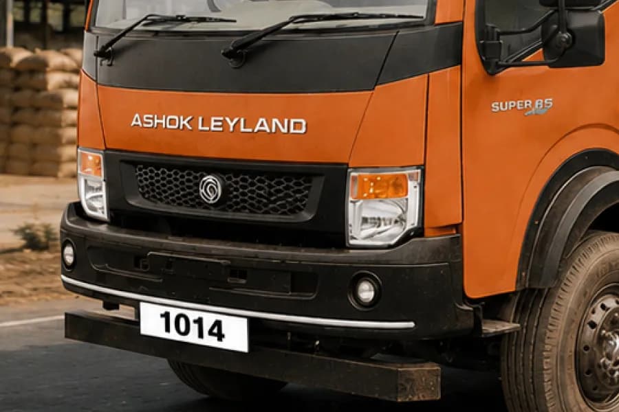 Ashok Leyland Partner Super 1014 Headlight & Front Grille View