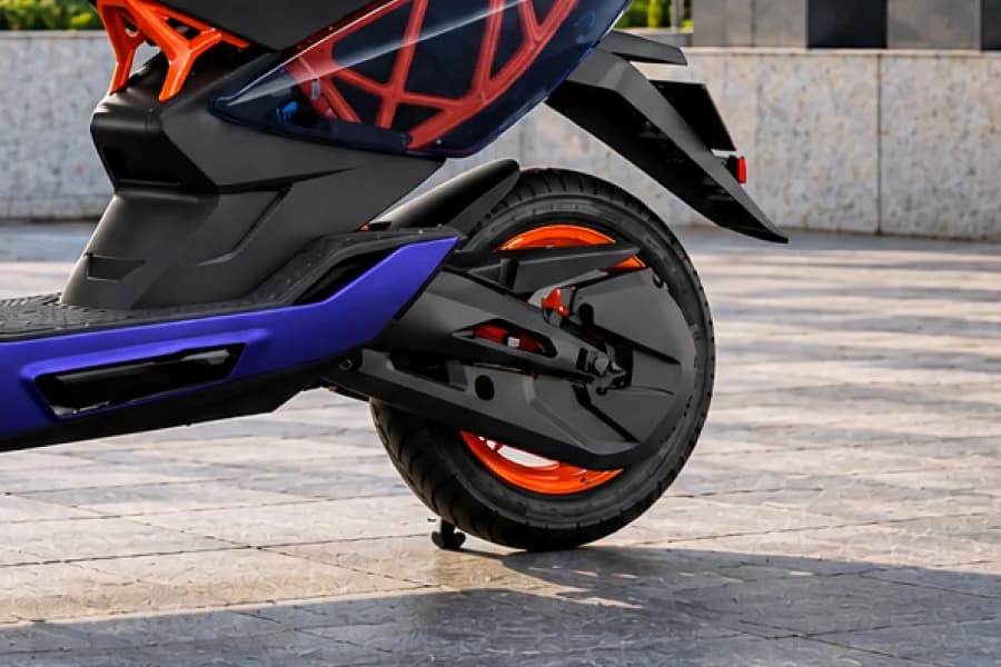 Ather Apex Rear Wheel View