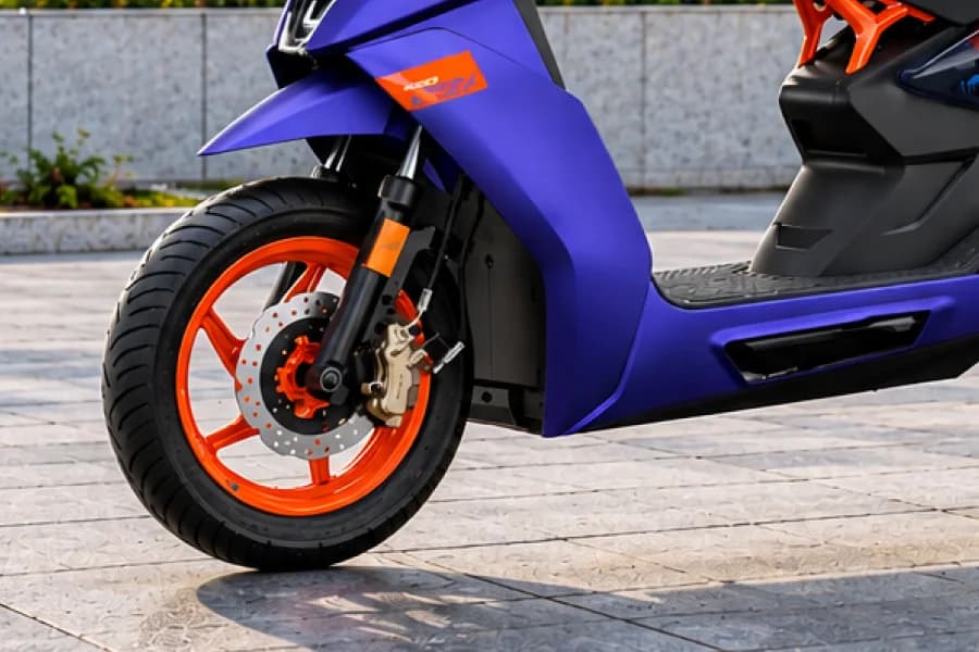 Ather Apex Front Wheel View