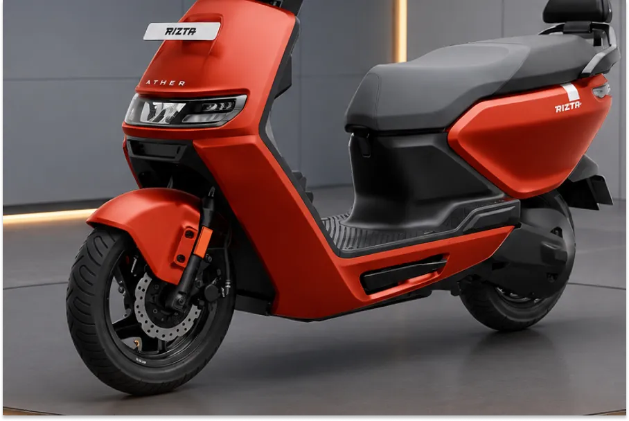 Ather Rizta Tyres View