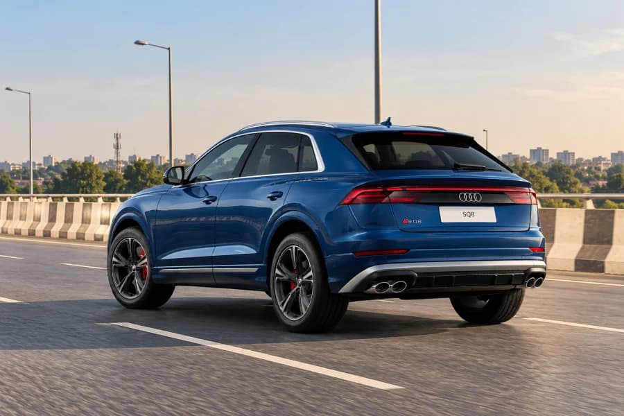 Audi SQ8 Rear Right Side View