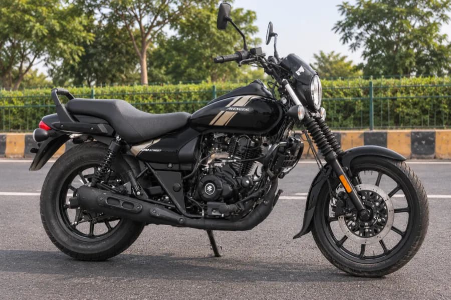 Bajaj Avenger 220 Street Right Side View