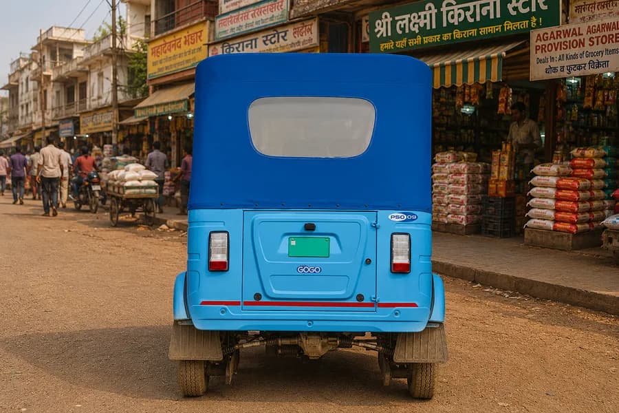 Bajaj Gogo P50 Rear View