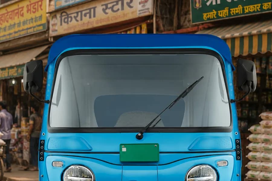 Bajaj Gogo P50 Mirror View
