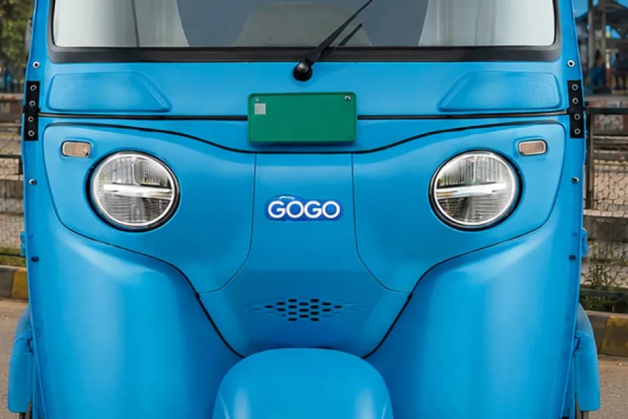 Bajaj Gogo P70 EV Headlight View
