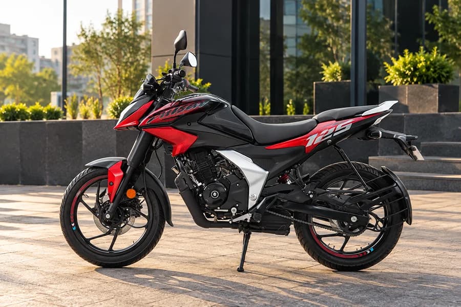 Bajaj Pulsar N125 Left Side View