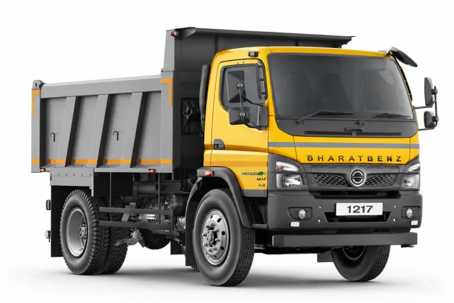 BharatBenz 1217C Yellow color