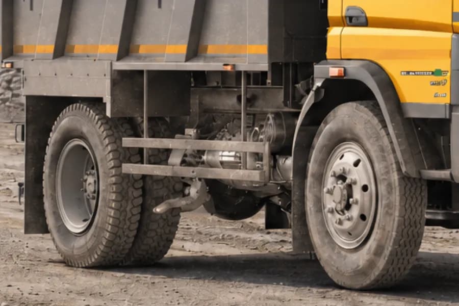 BharatBenz 1217C Wheels View