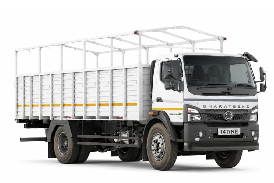 BharatBenz 1417RE White color